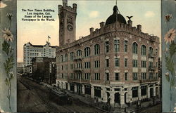 The New Times Building Los Angeles, CA Postcard Postcard Postcard