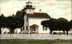 Light House Santa Cruz, CA Postcard Postcard Postcard