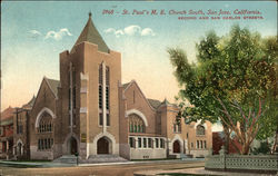 St. Paul's M. E. Church South Postcard