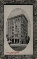 Garden City Bank Building Postcard