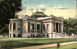 Carnegie Library San Jose, CA Postcard Postcard Postcard