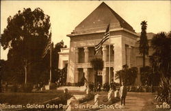 Museum - Golden Gate Park San Francisco, CA Postcard Postcard Postcard