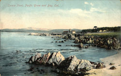 Lovers Point, Pacific Grove and Bay California Postcard Postcard Postcard