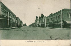 I Street Modesto, CA Postcard Postcard Postcard