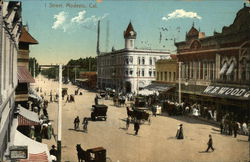 I Street Modesto, CA Postcard Postcard Postcard