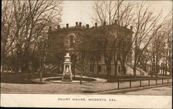 Court House Modesto, CA Postcard Postcard Postcard