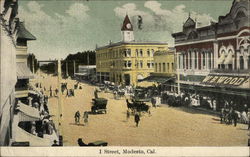 I Street Modesto, CA Postcard Postcard Postcard