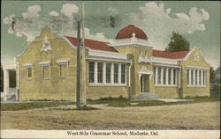 West Side Grammar School Modesto, CA Postcard Postcard Postcard