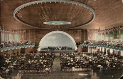 Interior of Auditorium Postcard