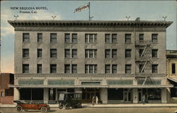 New Sequoia Hotel Fresno, CA Postcard Postcard Postcard