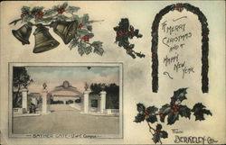 Merry Christmas and Happy New Year from Berkeley, Cal. Postcard