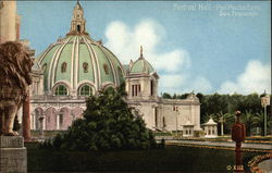 Festival Hall, Panama-Pacific International Exposition, Feb. 20 - Dec. 4,1915 Postcard