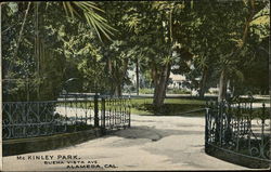 McKinley Park on Buena Vista Avenue Alameda, CA Postcard Postcard Postcard