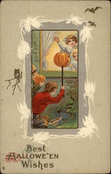 Best Halloween Wishes Postcard