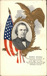 Andrew Johnson Postcard