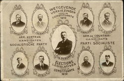 Wetgevende Verkiezingen - Socialist Party Postcard