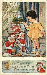 Good Morning! I Wish You the Best Christmas Ever! Children Postcard Postcard Postcard