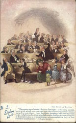 In Dickens' Land - The Pickwick Papers Postcard