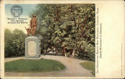 Old Bridge and Minute Men Monument - Boston Rubbers Concord, MA Postcard Postcard Postcard