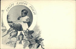 Farine Lactee Nestlee Advertising Postcard Postcard Postcard