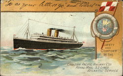 Steamship Empress of Ireland Postcard