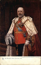 His Majesty King Edward VII Royalty Postcard Postcard Postcard