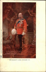 His Majesty King Edward VII Royalty Postcard Postcard Postcard