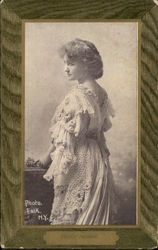 Photo of Grace George in Green Frame Actresses Postcard Postcard Postcard