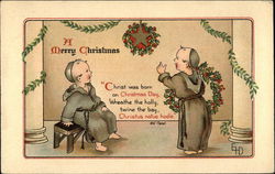 A Merry Christmas Postcard