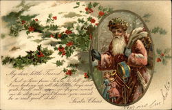 My dear little Friend Santa Claus Postcard Postcard Postcard