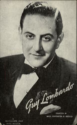 Guy Lombardo Portrait Celebrities Arcade Card Arcade Card Arcade Card