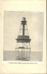 Carysfort Reef Light-Station Postcard