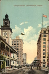 Forsyth Street Jacksonville, FL Postcard Postcard Postcard