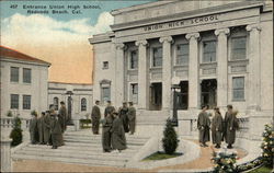 Entrance Union High School Postcard