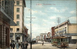 J Street Postcard