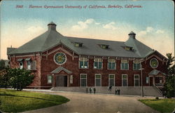 Harmon Gymnasium, University of California Postcard