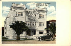 The Elleanor Apartments, 59 Atlantic Ave. Postcard