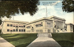 Pomona High School California Postcard Postcard Postcard