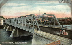 Granite Street Bridge Manchester, NH Postcard Postcard Postcard