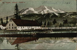 Mt. Shasta, Altitude 14,440 ft. Mount Shasta, CA Postcard Postcard Postcard