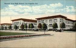 Manual Arts High School Postcard