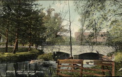 Bridge Over Clinton River Postcard