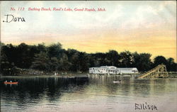 Bathing Beach, Reed's Lake Grand Rapids, MI Postcard Postcard Postcard