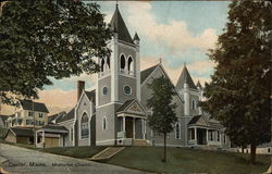 Methodist Church Dexter, ME Postcard Postcard Postcard