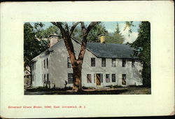 Governor Green Home - 1680 East Greenwich, RI Postcard Postcard Postcard