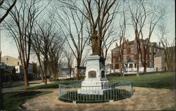 Hannah Duston Monument Haverhill, MA Postcard Postcard Postcard