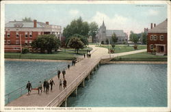 Looking South from the Ramparts Postcard