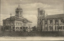 Courthouse and Armory Building Jackson, FL Postcard Postcard Postcard