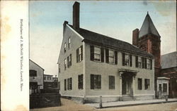 Birthplace of J. McNeill Whistler Lowell, MA Postcard Postcard Postcard