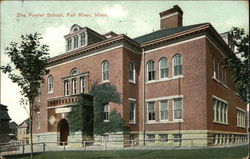 The Fowler School Fall River, MA Postcard Postcard Postcard